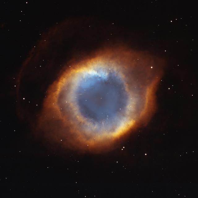 white dwarf stars — NASA Hubble image of a planetary nebula surrounding a white dwarf star, the remnant exposed after a solar-mass star died