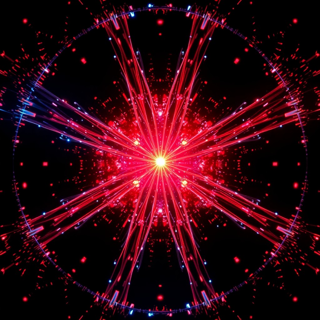 Visualization of antiprotons and positrons, antimatter counterparts of protons and electrons