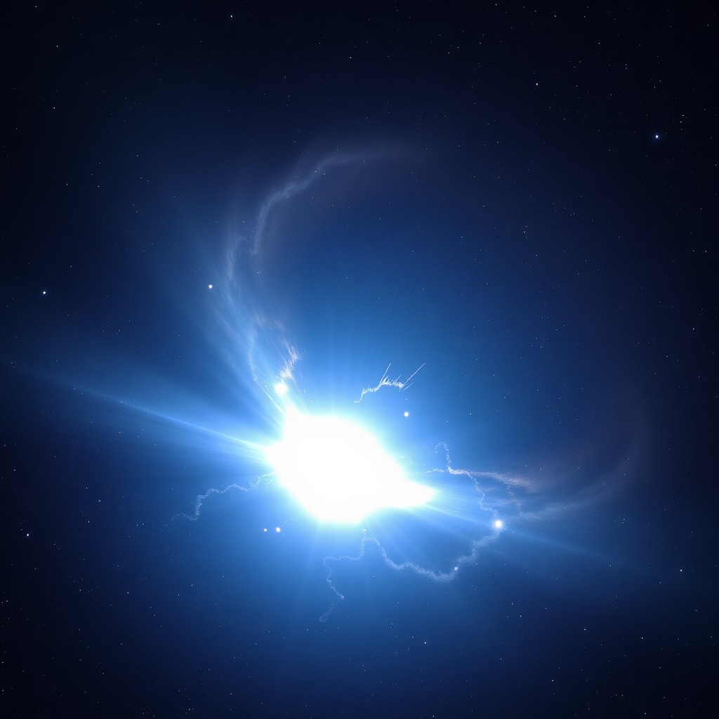 Type Ia supernova — the stellar explosions that revealed the accelerating expansion driven by dark energy
