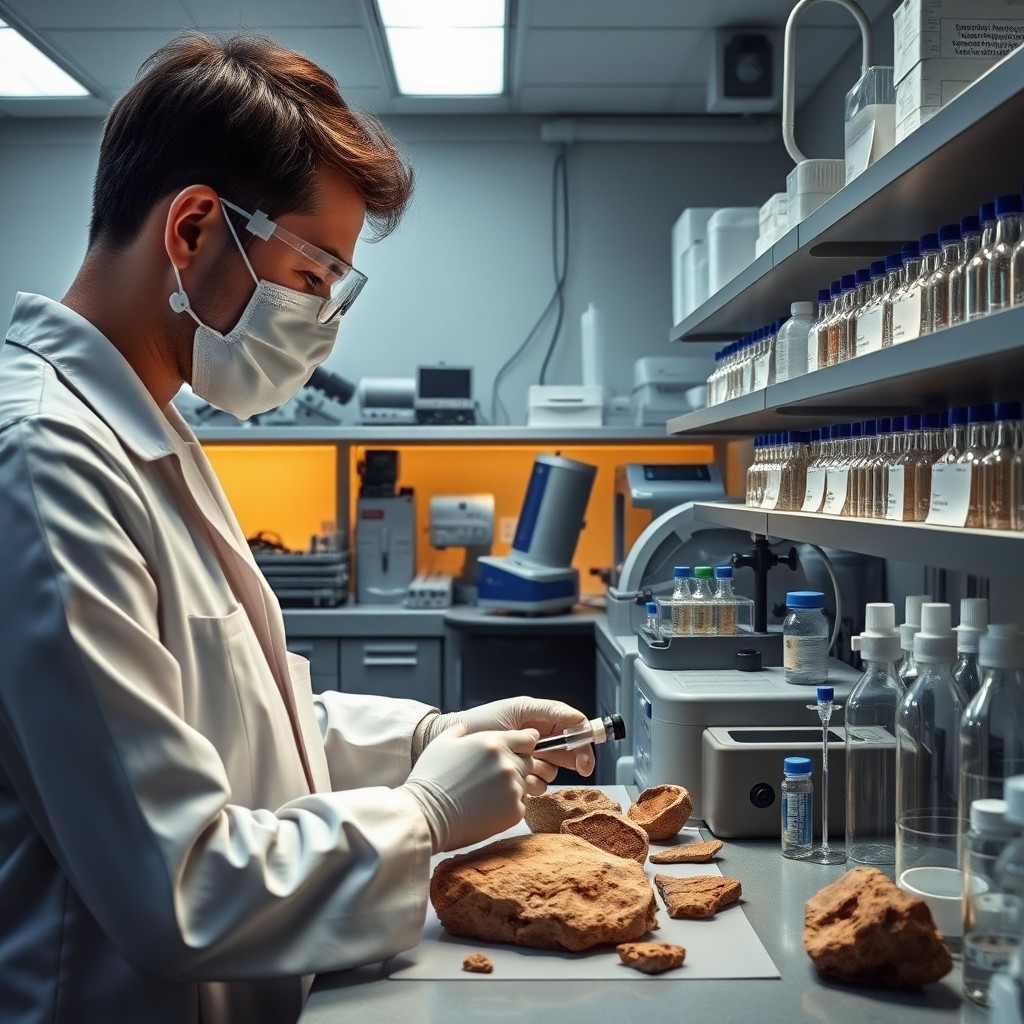 Ancient DNA analysis in a paleogenomics laboratory — the technology that revealed Neanderthal and Denisovan ancestry in modern humans