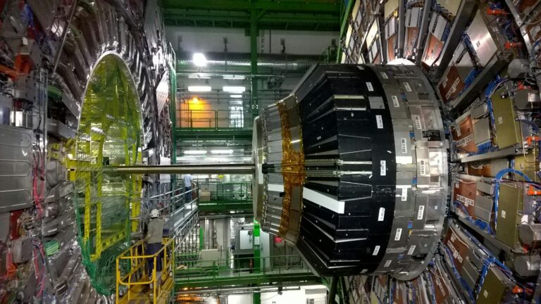 gravitational waves — Aerial view of the LIGO gravitational wave detector, showing the two perpendicular 4-kilometer arms used to detect spacetime ripples