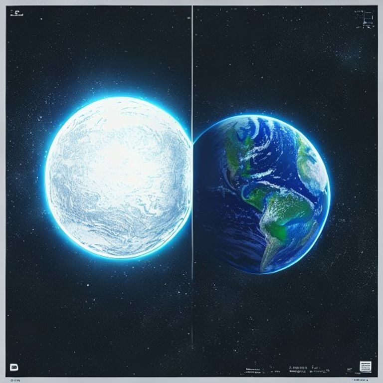 Size comparison between a white dwarf and Earth showing that white dwarfs pack a solar mass into a volume roughly equal to Earth