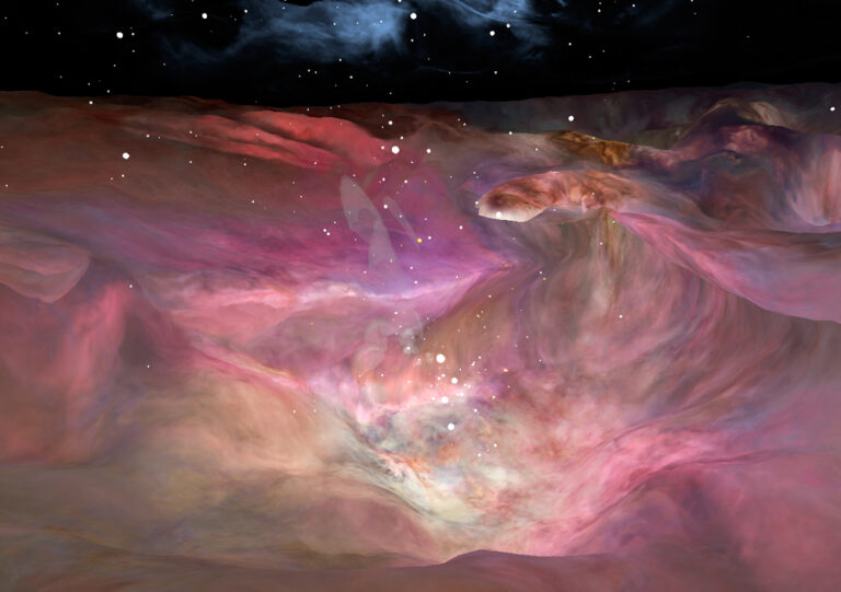 how stars are born — A glowing nebula — a stellar nursery where new stars are being born from collapsing clouds of gas and dust.