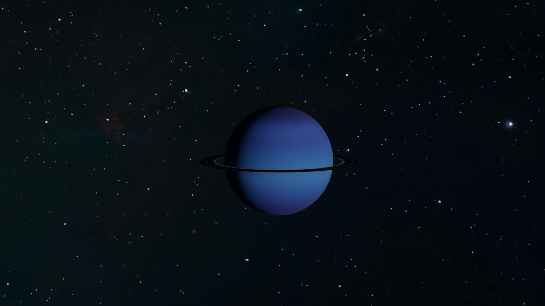 Uranus, whose methane tint hints at why methane biosignature exoplanets draw attention.