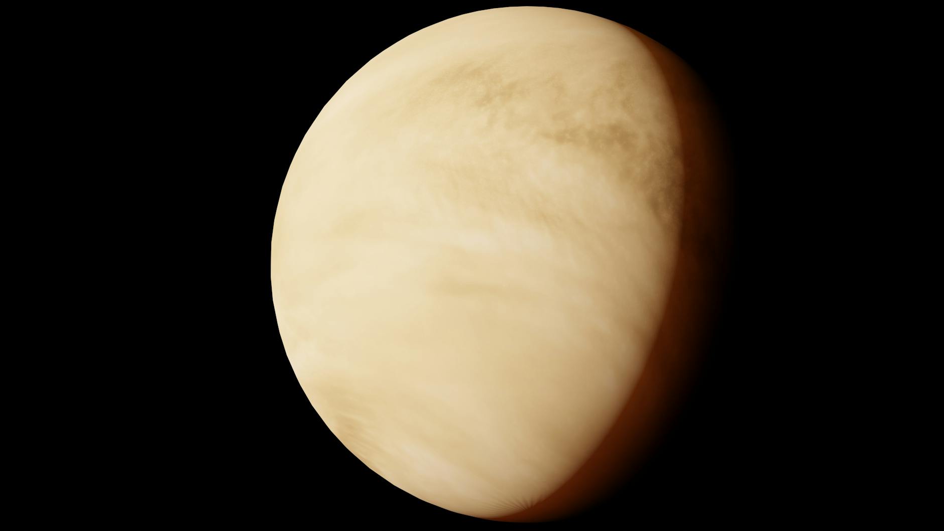 Venus, a stark example of atmospheric escape on terrestrial planets stripping away water.