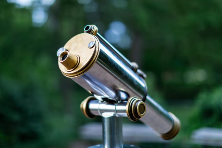 scientific paradigm shift — A telescope pointed at the night sky, symbolizing the Copernican revolution in astronomy.