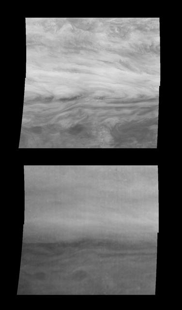 Methane absorption used to probe Jupiter's atmosphere
