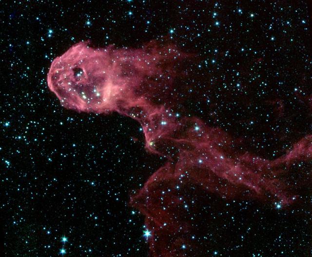 A dark globule in the star-forming region IC 1396