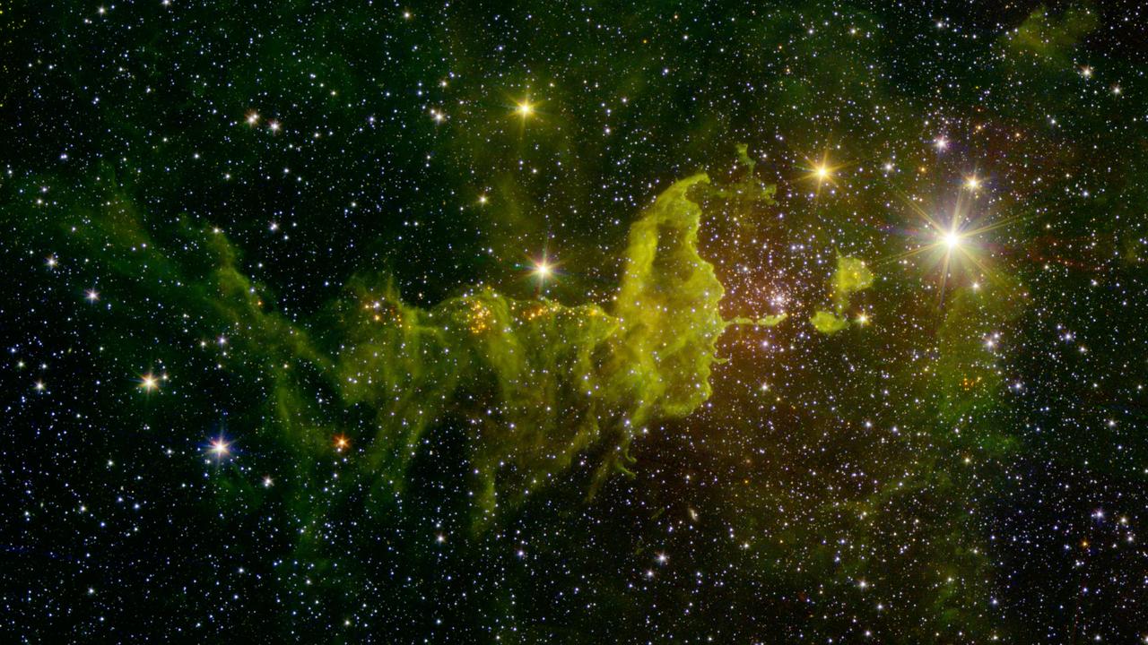The Spider Nebula, a stellar nursery
