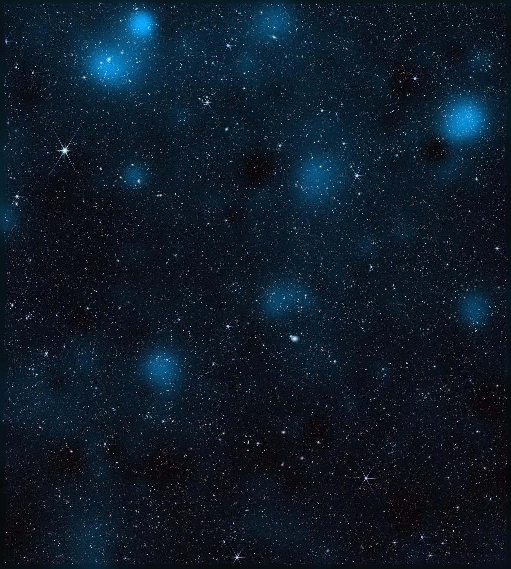 A James Webb Space Telescope deep-field view, the observatory behind JWST biosignature detection.