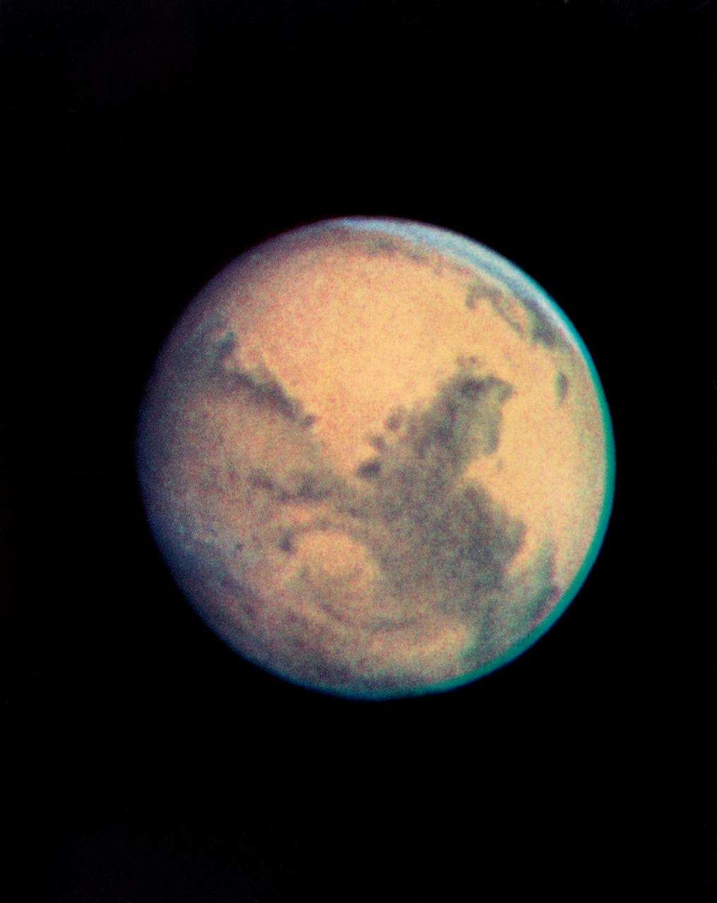 Composite Hubble Space Telescope image of Mars