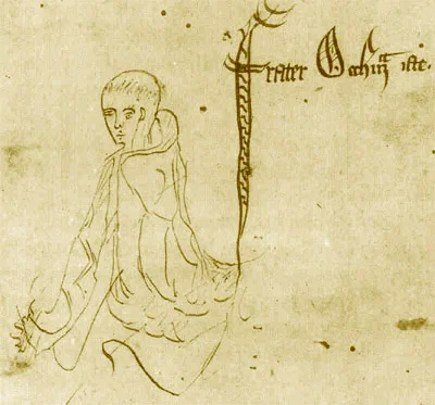 A medieval depiction of the philosopher William of Ockham