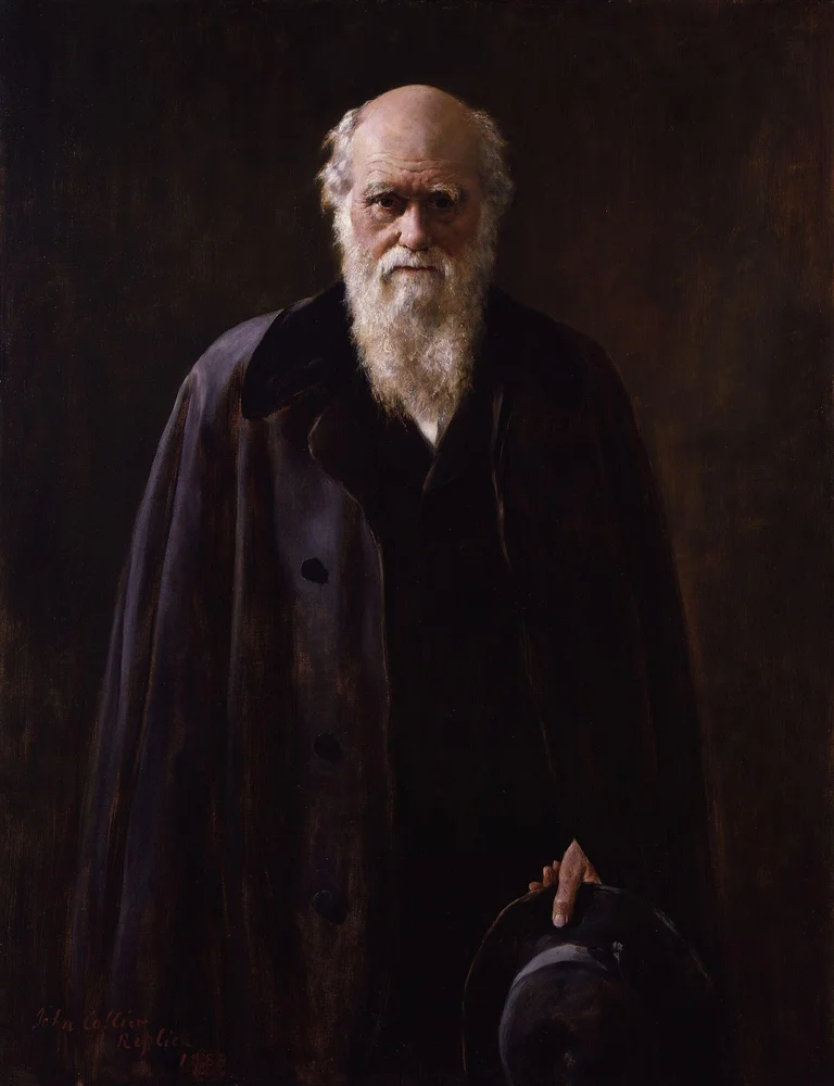 Portrait of Charles Darwin