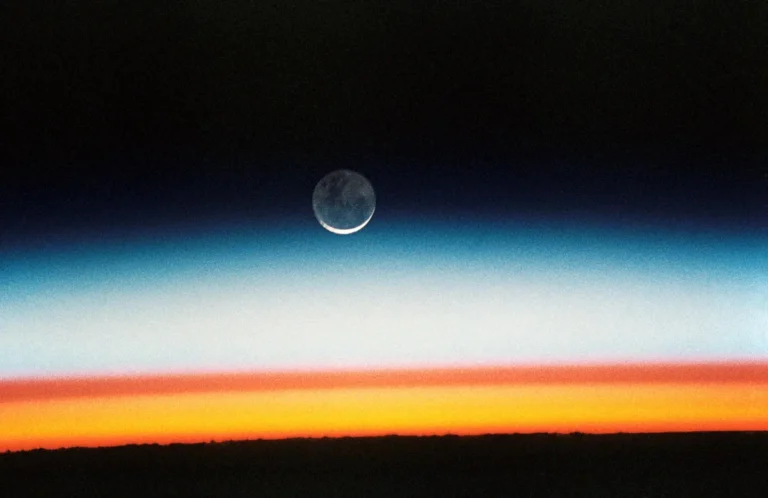 Earth from space, its climate regulated by the carbon cycle