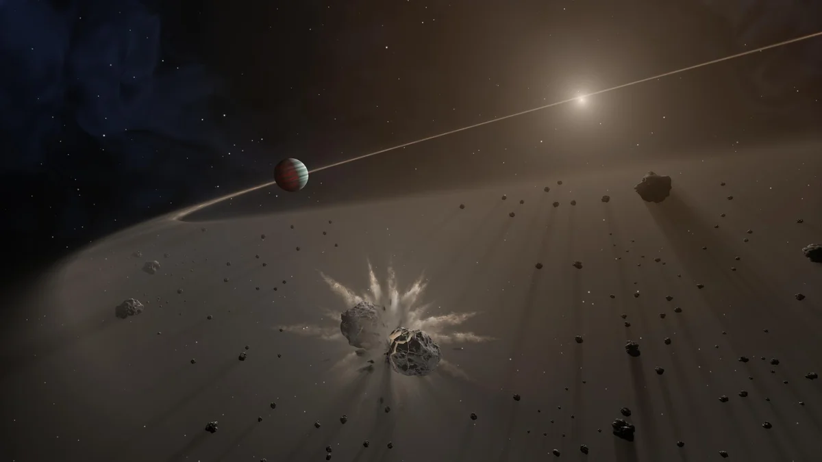 Epsilon Eridani: A Young Planetary System That Mirrors Our Solar System’s Past